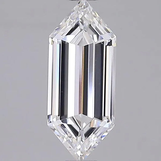 1.05ct Hexagonal Lab Grown Diamond (Colour E, Clarity VVS2, IGI Certified)