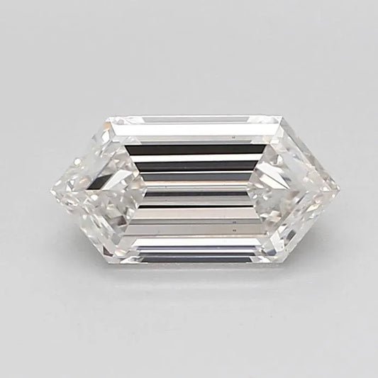 1.07ct Hexagonal Lab Grown Diamond (Colour F, Clarity VS1, IGI Certified)
