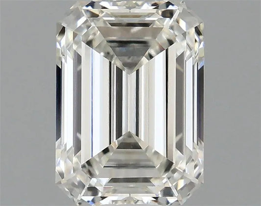 1.10ct Emerald Lab Grown Diamond (Colour G, Clarity VVS1, IGI Certified)
