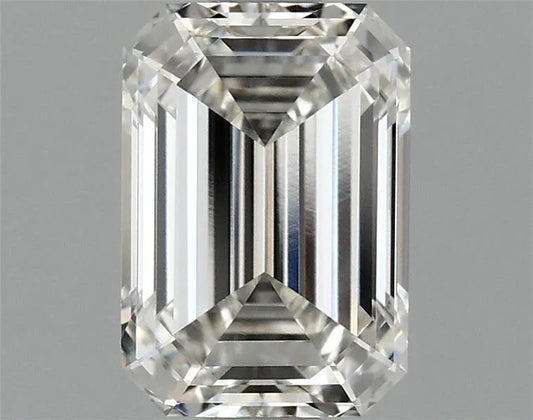 1.10ct Emerald Lab Grown Diamond (Colour G, Clarity VVS2, IGI Certified)