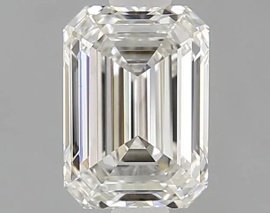 1.11ct Emerald Lab Grown Diamond (Colour G, Clarity VVS2, IGI Certified)