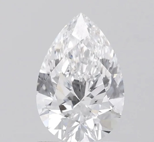 1.11ct Pear Lab Grown Diamond (Colour D, Clarity VVS2, IGI Certified)