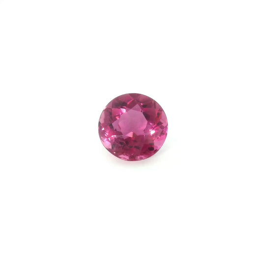 1.12ct Round Natural Tourmaline (Colour Pink, Clarity Slightly Included, Cut Faceted)