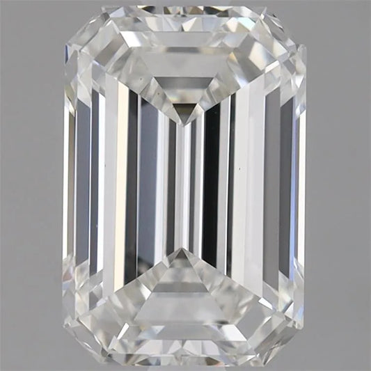 1.18ct Emerald Lab Grown Diamond (Colour G, Clarity VVS2, IGI Certified)