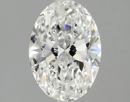 1.29ct Oval Lab Grown Diamond (Colour F, Clarity VS2, IGI Certified)