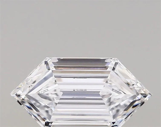 1.31ct Hexagonal Lab Grown Diamond (Colour D, Clarity VVS1, IGI Certified)