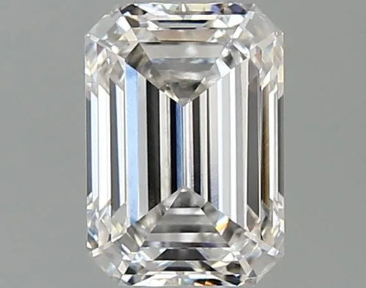 1.33ct Emerald Lab Grown Diamond (Colour F, Clarity VVS2, IGI Certified)
