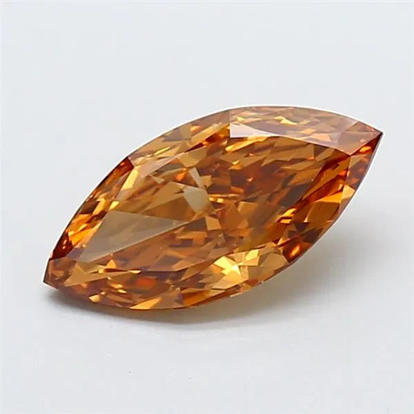 1.41ct Marquise Lab Grown Diamond (Colour Fancy Brown, Clarity VVS2, IGI Certified)