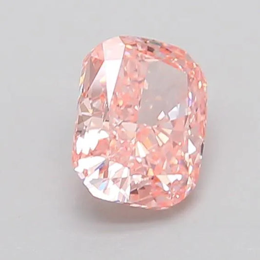 1.50ct Cushion modified Lab Grown Diamond (Colour Fancy Vivid Pink, Clarity VS2, IGI Certified)