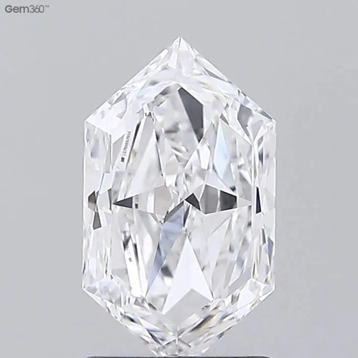 1.50ct Hexagonal Lab Grown Diamond (Colour E, Clarity VVS2, IGI Certified)