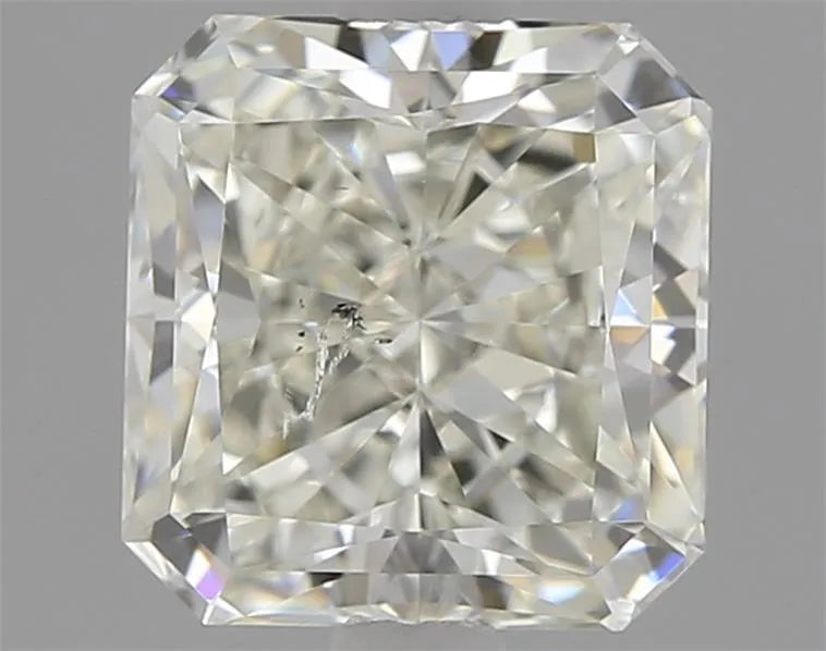 1.50ct Square radiant Natural Diamond (Colour K, Clarity SI2, Cut GD, GIA Certified)