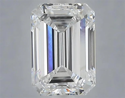 1.51ct Emerald Lab Grown Diamond (Colour D, Clarity VS1, IGI Certified)