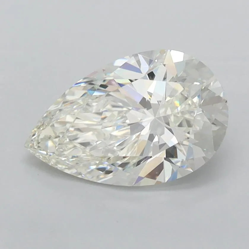 1.51ct Pear Lab Grown Diamond (Colour H, Clarity FL, IGI Certified)