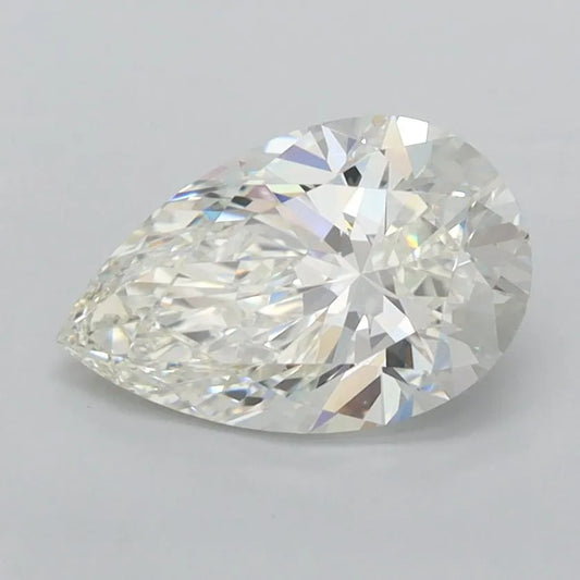 1.51ct Pear Lab Grown Diamond (Colour H, Clarity FL, IGI Certified)