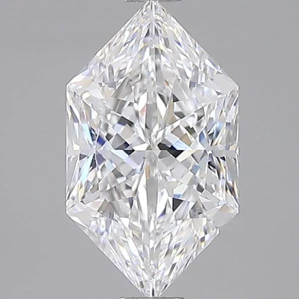 1.52ct Hexagonal Lab Grown Diamond (Colour D, Clarity VVS1, IGI Certified)