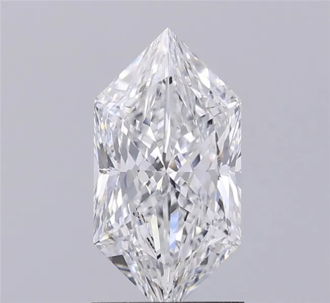 1.53ct Hexagonal Lab Grown Diamond (Colour D, Clarity VVS2, IGI Certified)