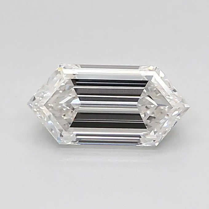 1.54ct Hexagonal Lab Grown Diamond (Colour F, Clarity VVS2, Cut VG, IGI Certified)