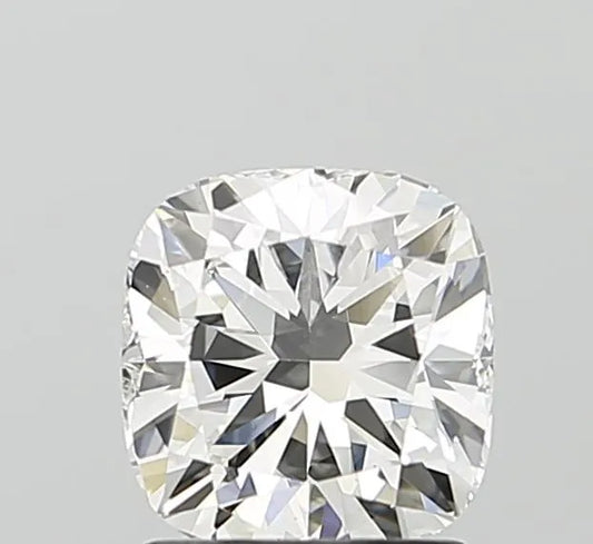 1.55ct Cushion modified Lab Grown Diamond (Colour F, Clarity VVS2, IGI Certified)