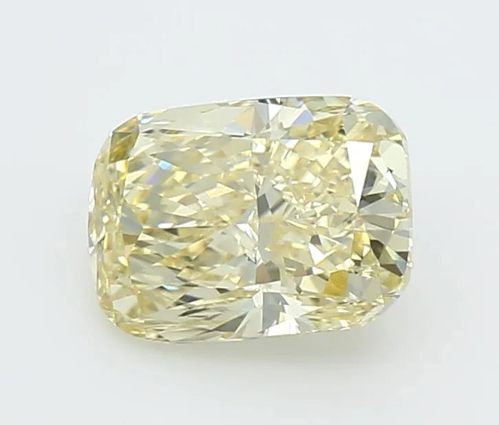 1.55ct Cushion modified Lab Grown Diamond (Colour Fancy Yellow, Clarity VVS2, IGI Certified)