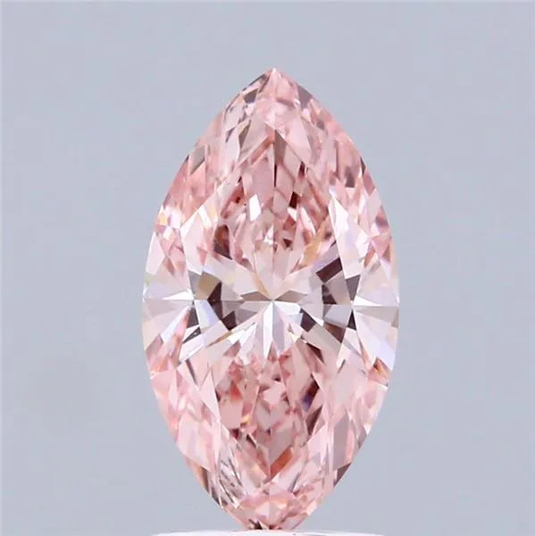 1.57ct Marquise Lab Grown Diamond (Colour Fancy Vivid Pink, Clarity VS1, IGI Certified)
