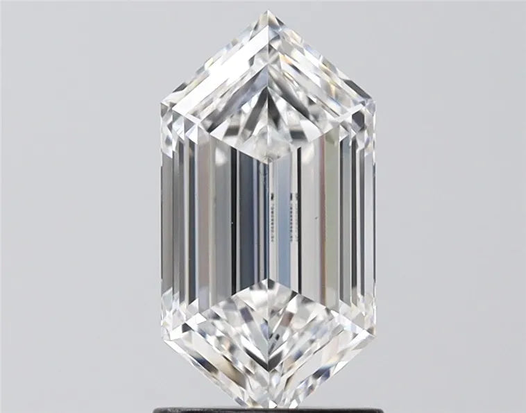 1.58ct Hexagonal Lab Grown Diamond (Colour E, Clarity VVS2, IGI Certified)