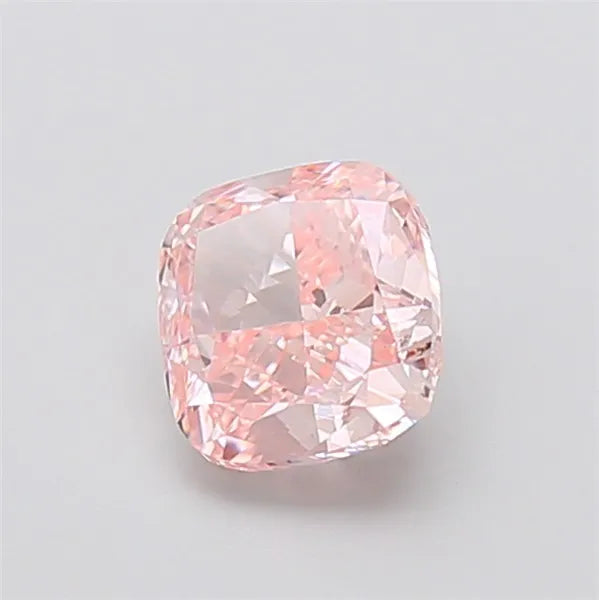 1.60ct Cushion modified Lab Grown Diamond (Colour Fancy Intense Pink, Clarity VVS2, IGI Certified)