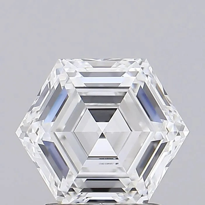 1.61ct Hexagonal Lab Grown Diamond (Colour D, Clarity VVS2, IGI Certified)