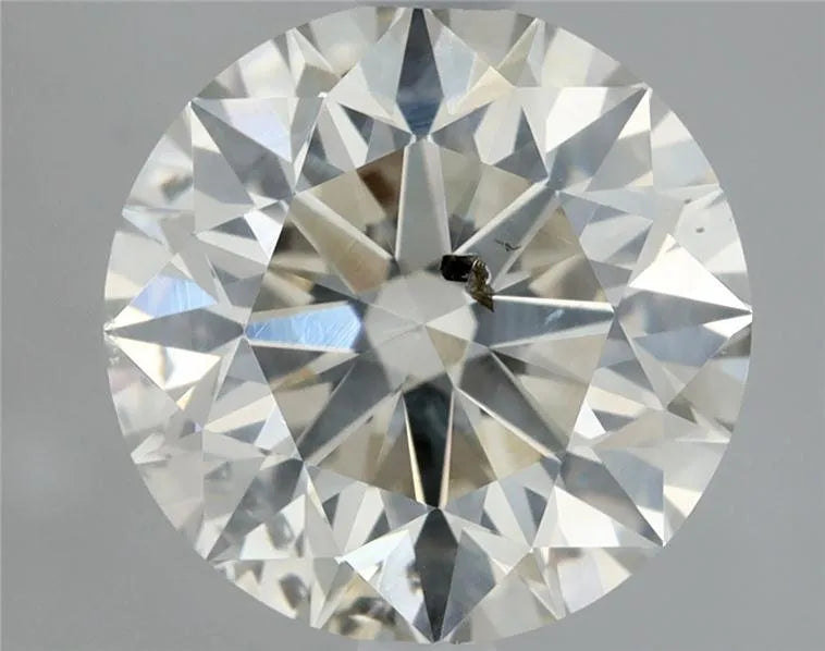 1.69ct Round Natural Diamond (Colour J, Clarity SI2, Cut EX, IGI Certified)