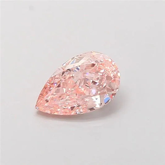 1.74ct Pear Lab Grown Diamond (Colour Fancy Pink, Clarity VS2, IGI Certified)