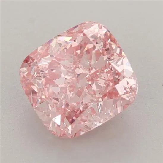 1.75ct Cushion modified Lab Grown Diamond (Colour Fancy Vivid Pink, Clarity VVS2, IGI Certified)