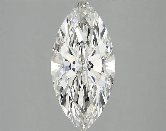1.87ct Marquise Lab Grown Diamond (Colour G, Clarity VVS2, IGI Certified)