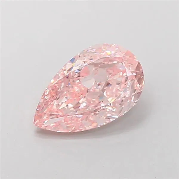 1.88ct Pear Lab Grown Diamond (Colour Fancy Intense Pink, Clarity VS1, IGI Certified)