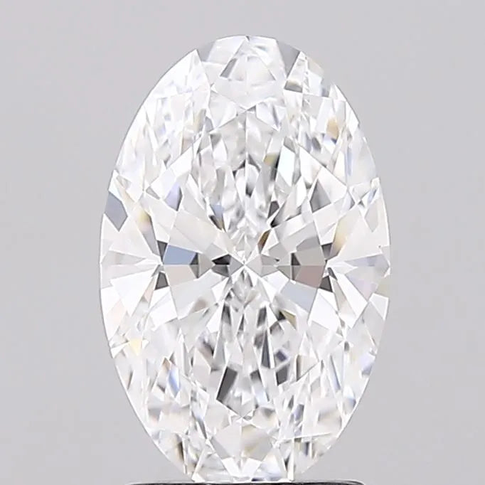 1.89ct Oval Lab Grown Diamond (Colour D, Clarity VVS1, IGI Certified)