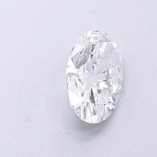 0.40ct Oval Lab Grown Diamond (Colour D, Clarity VS2, IGI Certified)