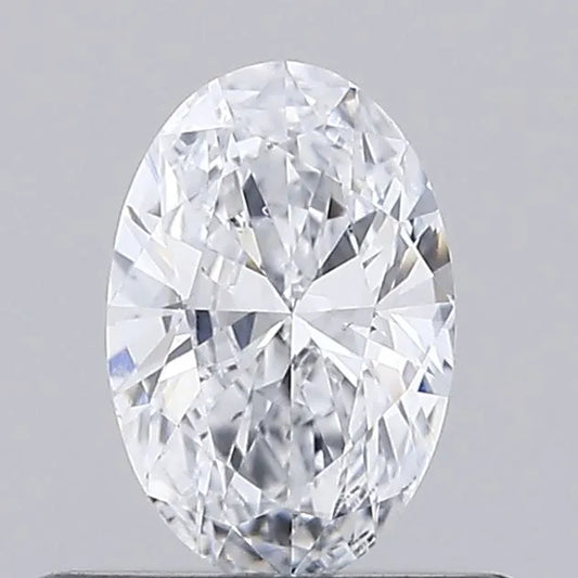 0.40ct Oval Lab Grown Diamond (Colour D, Clarity SI1, IGI Certified)