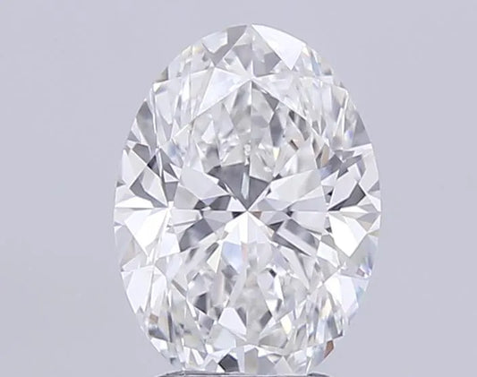 2.00ct Oval Lab Grown Diamond (Colour F, Clarity SI1, IGI Certified)