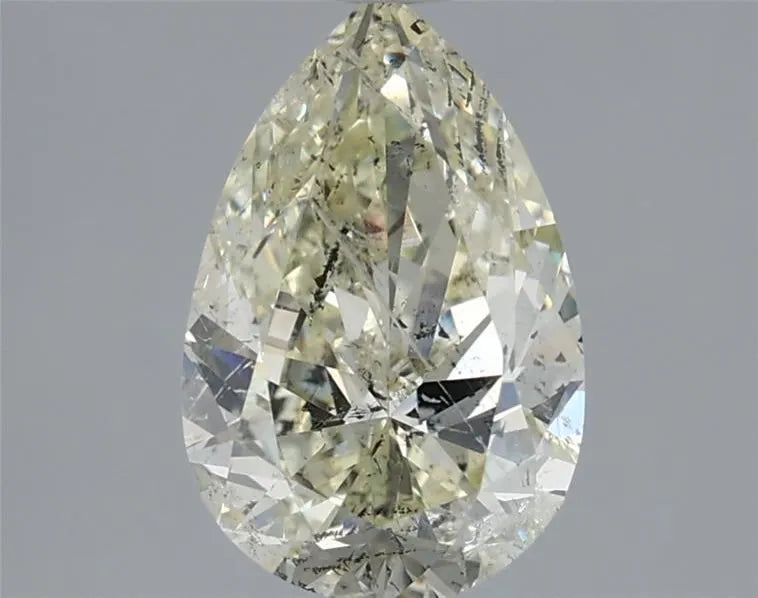 2.00ct Pear Natural Diamond (Colour L, Clarity SI2, Cut VG, IGI Certified)