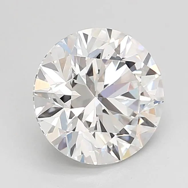 2.00ct Round Lab Grown Diamond (Colour E, Clarity VS1, Cut EX, IGI Certified)