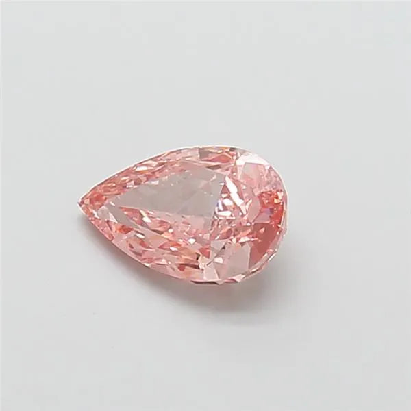 2.01ct Pear Lab Grown Diamond (Colour Fancy Vivid Pink, Clarity VS1, IGI Certified)