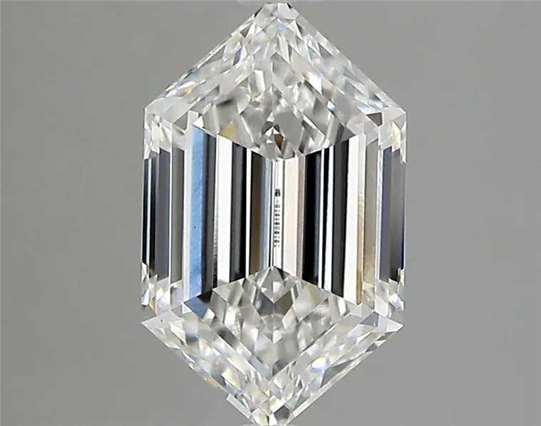 2.02ct Hexagonal Lab Grown Diamond (Colour E, Clarity VVS2, IGI Certified)