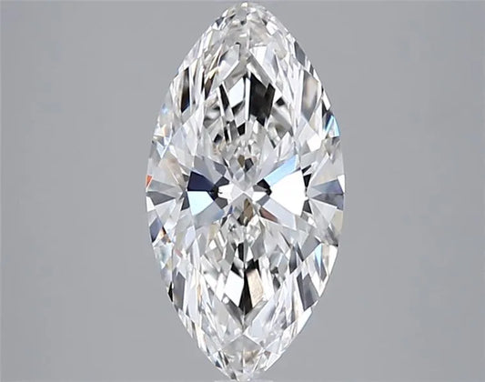 2.02ct Marquise Lab Grown Diamond (Colour G, Clarity VVS2, IGI Certified)