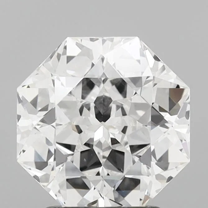 2.02ct Octagonal Lab Grown Diamond (Colour E, Clarity VS1, IGI Certified)