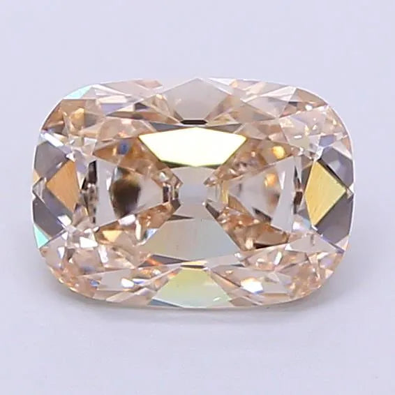 2.03ct Radiant Lab Grown Diamond (Colour Fancy Light Brown, Clarity VVS2, IGI Certified)