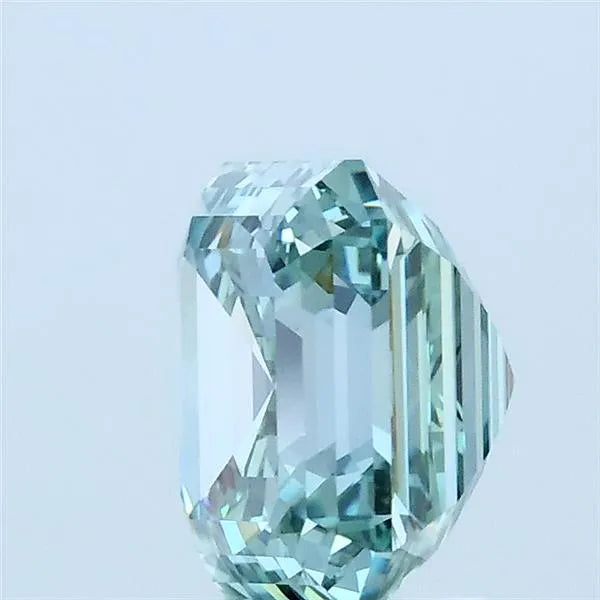2.04ct Asscher Lab Grown Diamond (Colour Fancy Intense Green, Clarity VS1, IGI Certified)