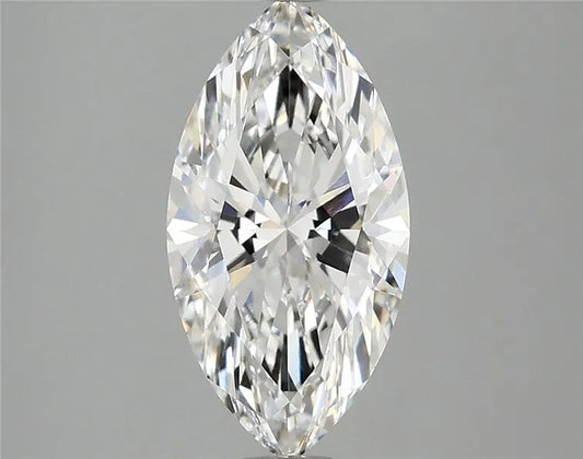 2.06ct Marquise Lab Grown Diamond (Colour F, Clarity VVS2, IGI Certified)