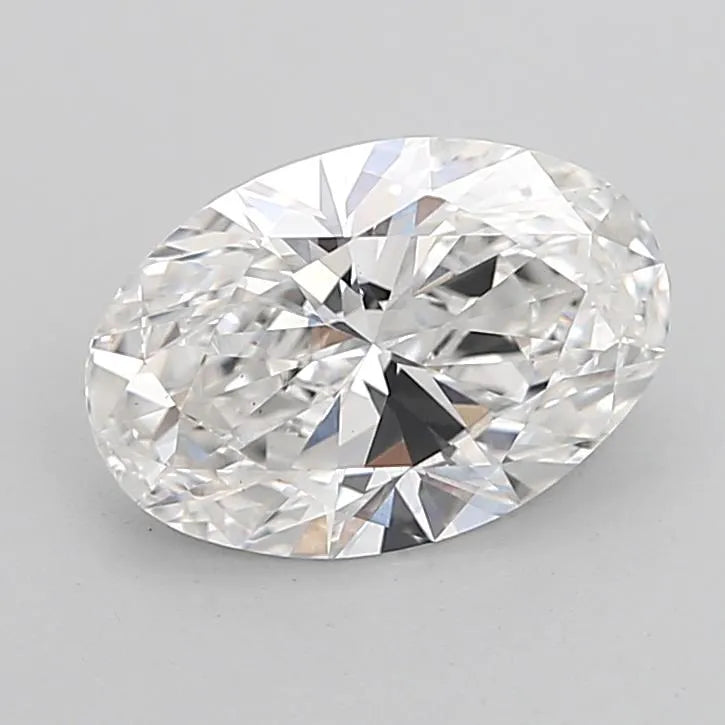 2.06ct Oval Lab Grown Diamond (Colour E, Clarity VS1, IGI Certified)