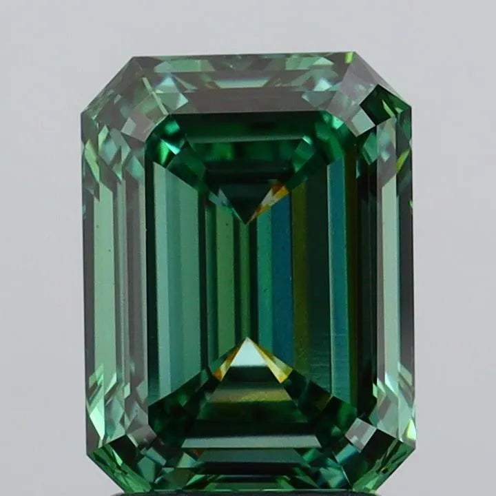 2.07ct Emerald Lab Grown Diamond (Colour Fancy Vivid Green, Clarity VS1, IGI Certified)