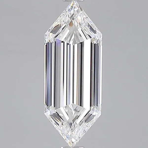 2.07ct Hexagonal Lab Grown Diamond (Colour E, Clarity VVS1, IGI Certified)