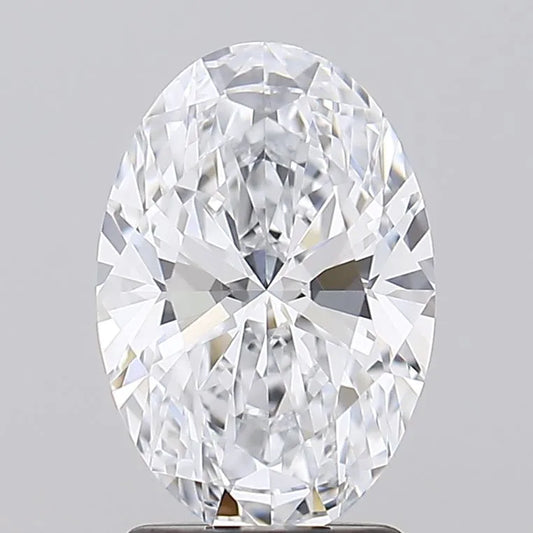 2.07ct Oval Lab Grown Diamond (Colour D, Clarity IF, IGI Certified)