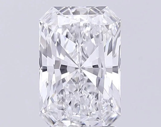 2.07ct Radiant Lab Grown Diamond (Colour D, Clarity IF, IGI Certified)